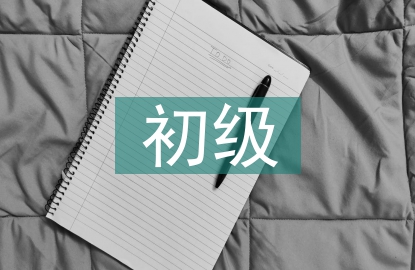 初級會計實務總結心得