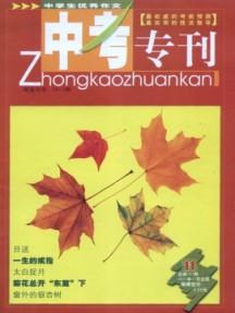 中學(xué)生優(yōu)秀作文·中考專刊雜志